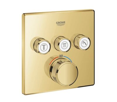 Grohe Grohtherm SmartControl thermostaat voor douche 3 verbruikers cool sunrise 29126GL0 5