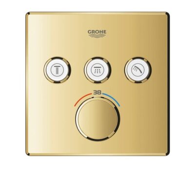 Grohe Grohtherm SmartControl thermostaat voor douche 3 verbruikers cool sunrise 29126GL0 6
