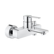 Grohe Lineare eengreeps badmengkraan met omstel 1/2 chroom voor moderne badkamers 33849001