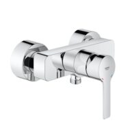 Grohe Lineare eengreeps douchemengkraan wandmontage chroom met temperatuurbegrenzer 33865001