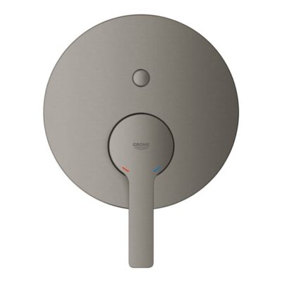 Grohe Lineare eengreeps inbouw mengkraan voor bad 2 verbruikers hard graphite geborsteld 24064AL1 4