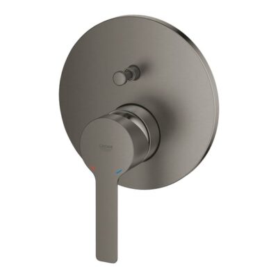 Grohe Lineare eengreeps inbouw mengkraan voor bad 2 verbruikers hard graphite geborsteld 24064AL1 5