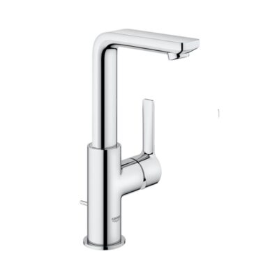 Grohe Lineare eengreeps wastafelmengkraan L-formaat chroom met draaibare uitloop 23296001 7