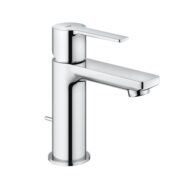 Grohe Lineare eengreeps wastafelmengkraan XS-maat chroom met waterbesparing en keramische cartouche 32109001