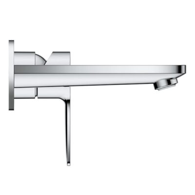 Grohe Lineare wandmontage 2-gats mengkraan met 149mm uitloop en waterbesparing chroom 19409001 4