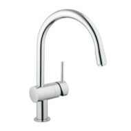 Grohe Minta draaibare uitrekbare keukenmengkraan met glanzend chroom en 3/8 aansluiting 32918000 Grohe Minta draaibare uitrekbare keukenmengkraan met glanzend chroom en 3/8 aansluiting 32918000