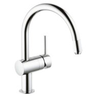 Grohe Minta eengreeps spoelbakmengkraan met uittrekbare sproeier en 360° zwenkfunctie 32511000 Grohe Minta eengreeps spoelbakmengkraan met uittrekbare sproeier en 360° zwenkfunctie 32511000