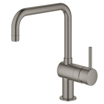Grohe Minta eenhendel keukenmengkraan draaibaar hard graphite geborsteld 32488AL0 4
