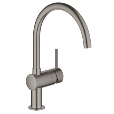 Grohe Minta eenhendel keukenmengkraan draaibaar hard graphite geborsteld 32917AL0 4