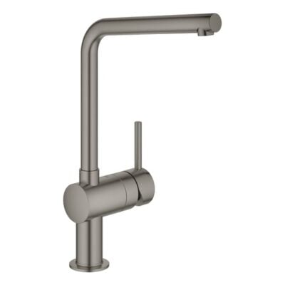 Grohe Minta hoge uitloop eengreeps keukenmengkraan met zwenkoptie en StarLight coating grafiet 31375AL0 4