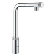 Grohe Minta SmartControl keukenmengkraan met uittrekbare uitloop en 140° zwenkfunctie chroom 31613000 Grohe Minta SmartControl keukenmengkraan met uittrekbare uitloop en 140° zwenkfunctie chroom 31613000