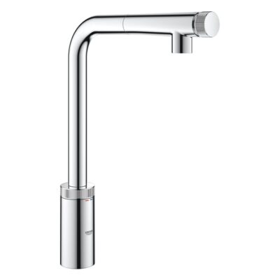 Grohe Minta SmartControl keukenmengkraan met uittrekbare uitloop en 140° zwenkfunctie chroom 31613000 8