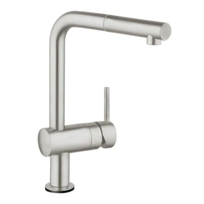 Grohe Minta Touch elektronische spoelbatterij Supersteel uittrekbaar 31360DC1 5