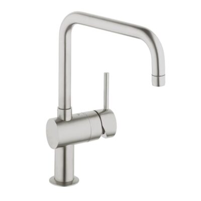 Grohe Minta U keukenmengkraan PVD steel – draaibare uitloop – eengreeps mengkraan – modern design 32488DC0 5