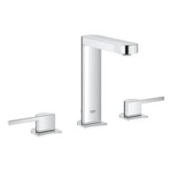 Grohe Plus 3-gats wastafelmengkraan met keramische bovendelen en waterbesparingstechnologie 20301003