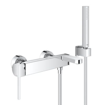Grohe Plus eengreeps badmengkraan met omstel en EcoJoy waterbesparing chroom 33547003 4