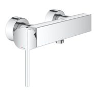 Grohe Plus eengreeps douchemengkraan muurmontage met temperatuurbegrenzer en chroomoppervlak 33577003