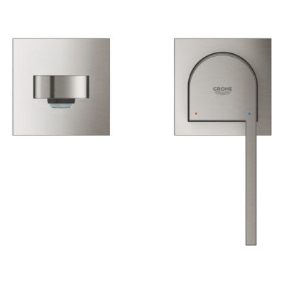 Grohe Plus eengreeps inbouw wastafelmengkraan supersteel 29303DC3 9 Grohe Plus eengreeps inbouw wastafelmengkraan supersteel 29303DC3 9