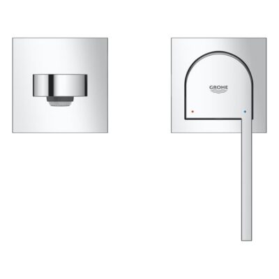 Grohe Plus wandmontage eengreeps wastafelmengkraan 147 mm met waterbesparing en SpeedClean 29303003 5