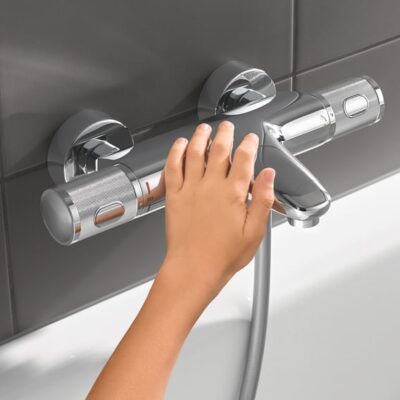 Grohe Precision Feel opbouw bad thermostaatkraan 2 verbruikers chroom 34788000 5