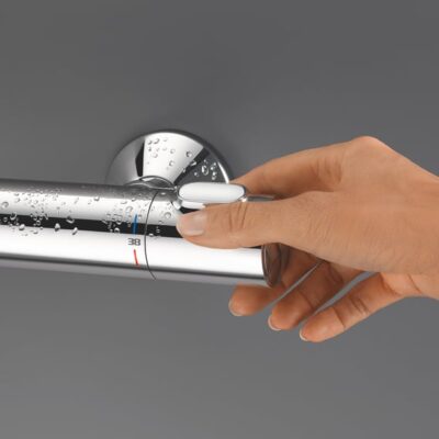 Grohe Precision Flow thermostaat voor douche 1 verbruiker chroom 34840000 10