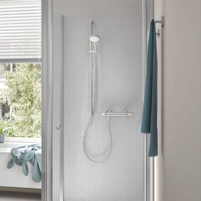 Grohe Precision Flow thermostaat voor douche 1 verbruiker chroom 34840000 11