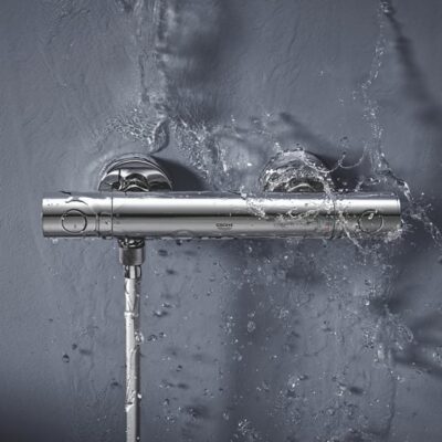 Grohe Precision Get thermostaat voor douche 1 verbruiker 1 verbruiker chroom 34773000 9 Grohe Precision Get thermostaat voor douche 1 verbruiker 1 verbruiker chroom 34773000 9