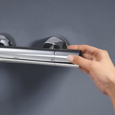 Grohe Precision Get thermostaat voor douche 1 verbruiker 1 verbruiker chroom 34773000 10 Grohe Precision Get thermostaat voor douche 1 verbruiker 1 verbruiker chroom 34773000 10