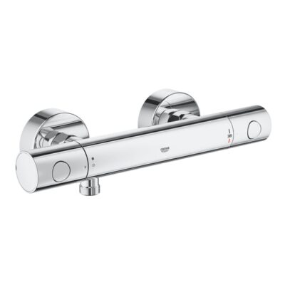 Grohe Precision Get thermostaat voor douche 1 verbruiker 1 verbruiker chroom 34773000 12 Grohe Precision Get thermostaat voor douche 1 verbruiker 1 verbruiker chroom 34773000 12