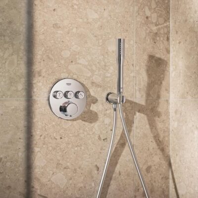 Grohe Precision SmartControl thermostatische inbouw regendoucheset met EcoJoy Ø310 mm chroom 34874000 6