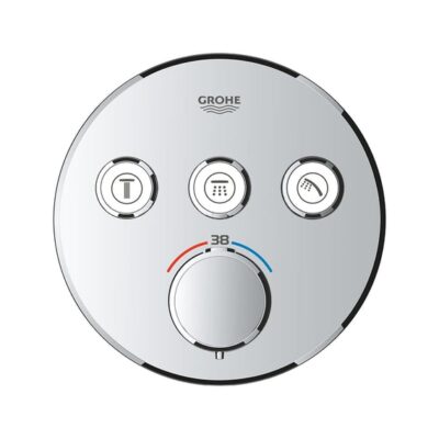 Grohe Precision SmartControl thermostatische inbouw regendoucheset met EcoJoy Ø310 mm chroom 34874000 8