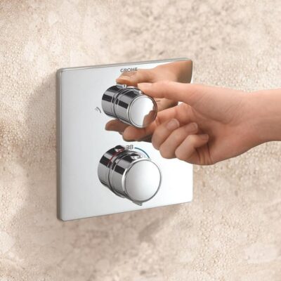 Grohe Precision thermostatische inbouw regendoucheset 310 x 310 mm chroom 34881000 6