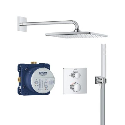 Grohe Precision thermostatische inbouw regendoucheset 310 x 310 mm chroom 34881000 10