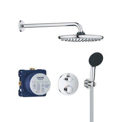 Grohe Precision thermostatische inbouw regendoucheset Ø250 mm chroom 34883000 6
