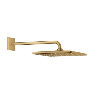 Grohe Rainshower Cube regendouchekopset 1 straalsoort 310 x 310 mm cool sunrise geborsteld 26564GN0 6 Grohe Rainshower Cube regendouchekopset 1 straalsoort 310 x 310 mm cool sunrise geborsteld 26564GN0 6