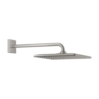 Grohe Rainshower Cube regendouchekopset 1 straalsoort 310 x 310 mm supersteel 26564DC0 9 Grohe Rainshower Cube regendouchekopset 1 straalsoort 310 x 310 mm supersteel 26564DC0 9