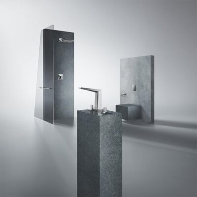 Grohe Rainshower Cube regendouchekopset 1 straalsoort 310 x 310 mm supersteel 26564DC0 10 Grohe Rainshower Cube regendouchekopset 1 straalsoort 310 x 310 mm supersteel 26564DC0 10