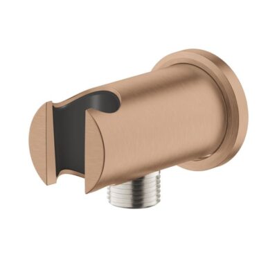 Grohe Rainshower handdouchehouder met slangverbinding warm sunset geborsteld 26658DL0 4