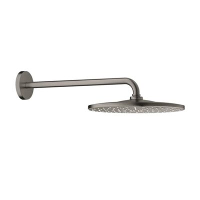 Grohe Rainshower regendouchekopset 1 straalsoort Ø310 mm hard graphite geborsteld 26558AL0 4