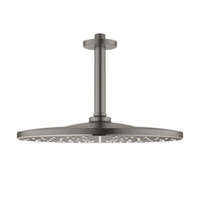 Grohe Rainshower regendouchekopset 1 straalsoort Ø310 mm hard graphite geborsteld 26560AL0 7 Grohe Rainshower regendouchekopset 1 straalsoort Ø310 mm hard graphite geborsteld 26560AL0 7