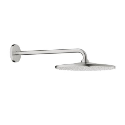 Grohe Rainshower regendouchekopset 1 straalsoort Ø310 mm supersteel 26558DC0 8 Grohe Rainshower regendouchekopset 1 straalsoort Ø310 mm supersteel 26558DC0 8