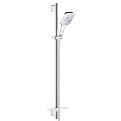 Grohe Rainshower SmartActive 130 Cube eengreeps doucheset met 3 straalsoorten chroom 26586000 6