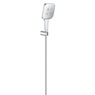 Grohe Rainshower SmartActive 130 Cube handdouche set met 3 straalsoorten chroom 26589000 Grohe Rainshower SmartActive 130 Cube handdouche set met 3 straalsoorten chroom 26589000