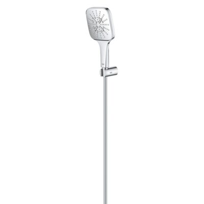 Grohe Rainshower SmartActive 130 Cube handdouche set met 3 straalsoorten chroom 26589000 14 Grohe Rainshower SmartActive 130 Cube handdouche set met 3 straalsoorten chroom 26589000 14