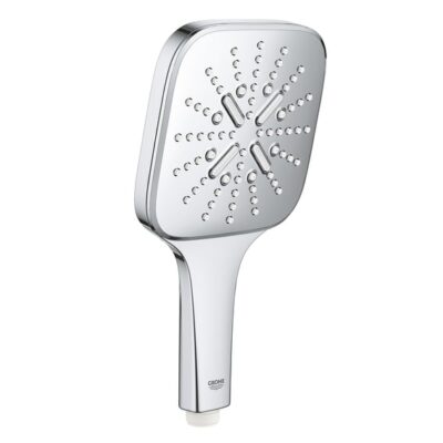 Grohe Rainshower SmartActive 130 Cube handdouche set met 3 straalsoorten chroom 26589000 18 Grohe Rainshower SmartActive 130 Cube handdouche set met 3 straalsoorten chroom 26589000 18