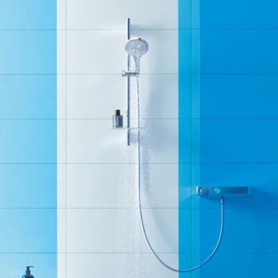 Grohe Rainshower SmartActive 130 eengreeps douchestangset met waterbesparing chroom 26575000 13