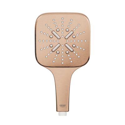 Grohe Rainshower SmartActive Cube handdouche 3 straalsoorten warm sunset geborsteld 26582DL0 5