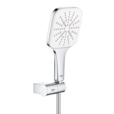 Grohe Rainshower SmartActive Cube handdoucheset zonder stang 3 straalsoorten moon white moon white 26588LS0 4 Grohe Rainshower SmartActive Cube handdoucheset zonder stang 3 straalsoorten moon white moon white 26588LS0 4