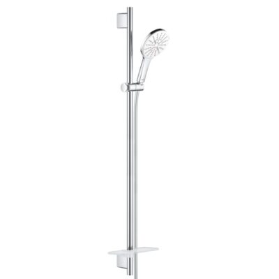 Grohe Rainshower SmartActive glijstangset met garnituur 3 straalsoorten 1000 mm moon white 26578LS0 11