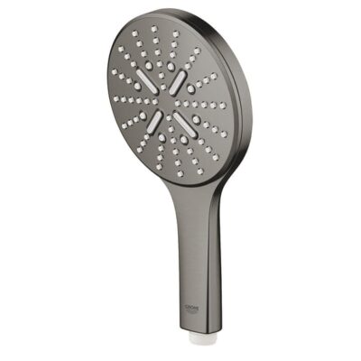 Grohe Rainshower SmartActive handdouche 3 straalsoorten hard graphite geborsteld 26574AL0 6